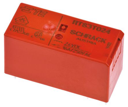 TE Connectivity - RTS3T024 - TE Connectivity RTS3T024  PCB װ Ǳ̵, 24V dc		