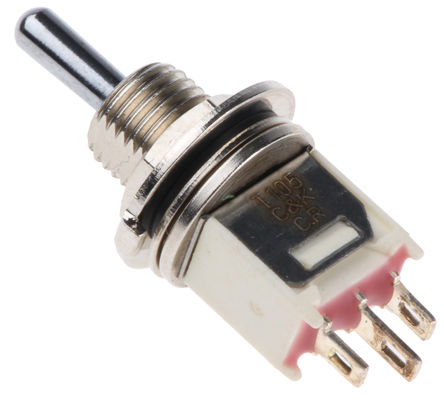 C & K - T105SCFZQE - C & K ˫ л T105SCFZQE, (On)-Off-(On), 3 A @ 28 V ֱ		