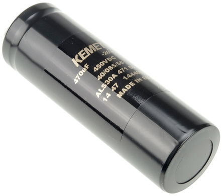 KEMET - ALS30A471DF450 - KEMET ALS30 ϵ 450 V ֱ 470F ̰װ  ALS30A471DF450, 20%ݲ, 235m(ֵ), +85C,  - ݶ߶ӣװ		