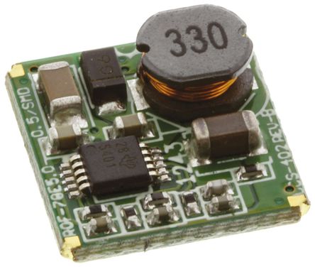 Recom - ROF-78E5.0-0.5SMD - Recom 0.5A ѹ ROF-78E5.0-0.5SMD, 9  36V dc, 5V dc, 500mA (1) , 87%Ч, SMD װ		