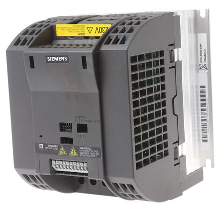 Siemens - 6SL3211-0AB21-1AA1 - Siemens SINAMICS G110 ϵ IP20 1.1 kW Ƶ 6SL3211-0AB21-1AA1, 0  550 Hz, 14.7 A, 200  240 V 		