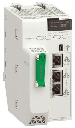 Schneider Electric - BMEP583040 - Schneider Electric Modicon M580 ϵ PLC CPU BMEP583040, 1024 kBڴ, ̫, 12 MB, 3072 I/O ˿, ܰװװ, 24 V ֱ		