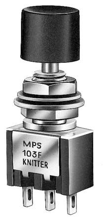 KNITTER-SWITCH - MPS 103 F - KNITTER-SWITCH MPS 103 F ɫ  - ˲ʱ ˫  ť, 3 A		