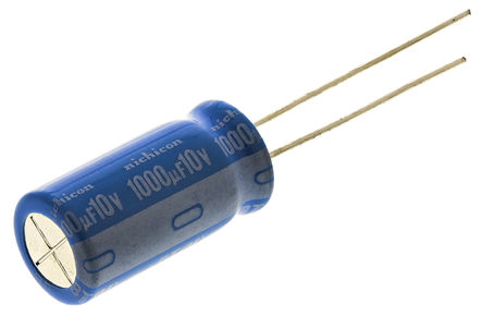 Nichicon - UBT1A102MPD8 - Nichicon BT ϵ 10 V 1000F ͨ  UBT1A102MPD8, 20%ݲ, 57m(ֵ), +125C, 5101-4װ		