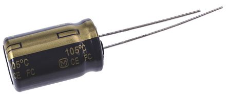 Panasonic - EEUFC1J331 - Panasonic FC  ϵ 63 V ֱ 330F ͨ  EEUFC1J331, 20%ݲ, 85m(ֵ), +105C		