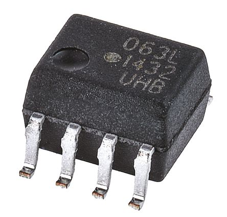 Broadcom - HCPL-063L-000E - Broadcom ˫ͨ  HCPL-063L-000E, ֱ, , 8 SOIC װ		