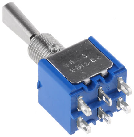 Apem - 5648A9 - Apem DP л 5648A9, ͨ-Ͽ-ͨ, 4 A @ 30 V ֱ		