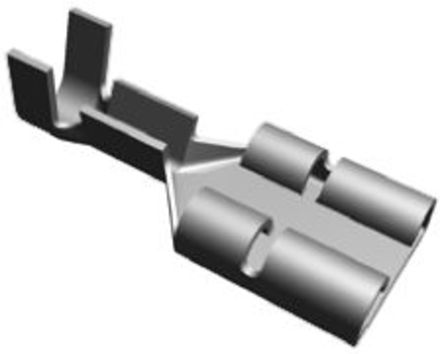 TE Connectivity - 737439-2 - TE Connectivity FASTON .250 ϵ ѹӲ 737439-2, 6.35 x 0.81mm, о		