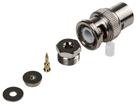 RS Pro - R13-001-03-032711000 - RS Pro 50 ֱ °װ  BNC  R13-001-03-032711000, ǯ ˽, RG174, 		