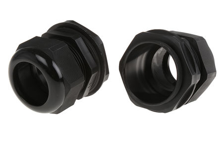 HellermannTyton - NGM63-BLK - HellermannTyton IP68 ɫ  ĸĵ¹̶ͷ NGM63-BLK, 34mm  44mmֱ, M63		