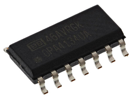 Texas Instruments - OPA4134UA - Texas Instruments OPA4134UA ƵŴ, 8MHz, 86dB, +85 C, 14 SOICװ		