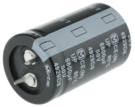 Panasonic - ECEC1HP682CJ - Panasonic HA ҧʽ ϵ 50 V 6800F ͨ  ECEC1HP682CJ, 20%ݲ, +85C		