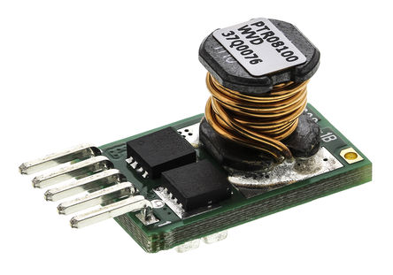 Texas Instruments - PTR08100WVD - PTR08100WVD ֱ-ֱԴģ, 10A, 300 kHz, 5 SIP ģװ		