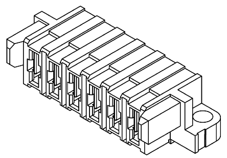 Samtec - MPS-04-01-01-L-RA-SD - Samtec MPS ϵ 1 4· ֱ 5mmھ ͨ ӡˢ· MPS-04-01-01-L-RA-SD, Ӷ˽, ԰		