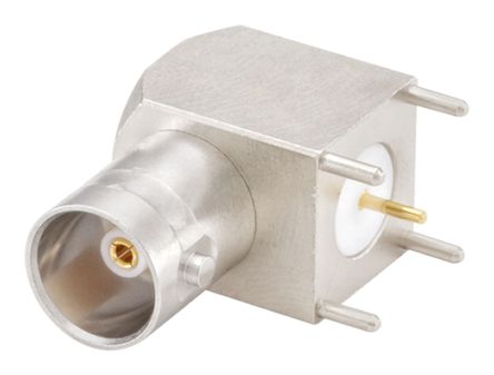 Rosenberger - 71K201-400A5 - Rosenberger BNC ϵ 75 ֱ ӡˢ·尲װ ĸ BNC  71K201-400A5, 0  4GHz,  ˽, ͭ		