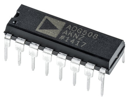 Analog Devices - ADG508AKNZ - Analog Devices ADG508AKNZ ·,  8:1, 12 V, 15 VԴ, 16 PDIPװ		