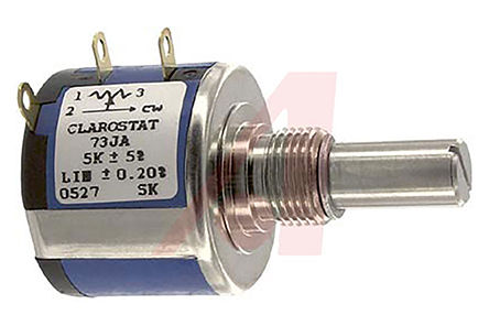 Honeywell - 73JA5K - Honeywell 73 ϵ 10 ת 5k 5%  ܵλ 73JA5K, 2W, 6.35 mm ֱ, 尲װ		