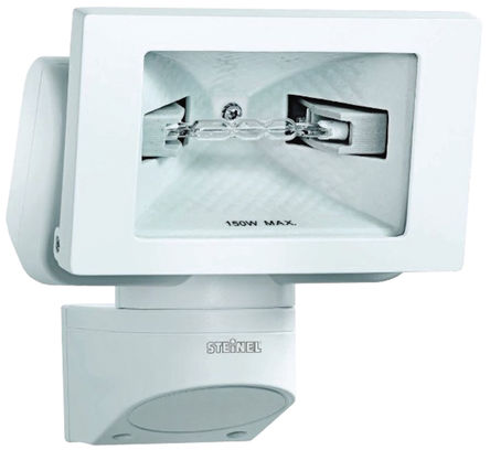 Steinel - HS150S (4 hour override) - IP44 WHT - 150 W PIR  ±ط, IP44, 230  240 V		