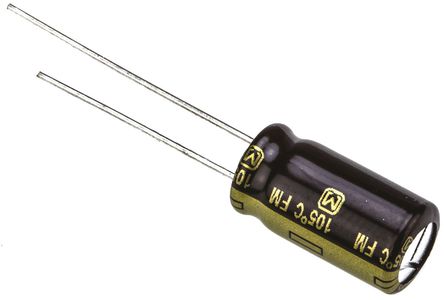 Panasonic - EEUFM1V221L - Panasonic FM  ϵ 35 V ֱ 220F ͨ  EEUFM1V221L, 20%ݲ, +105C		