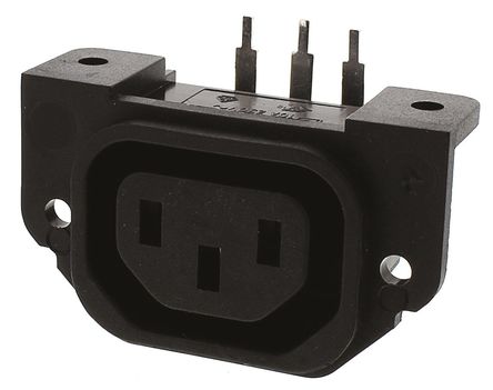 Bulgin - PX0675/PC - Bulgin ͨ C13 ֱ IEC ͷ PX0675/PC, Ӷ˽, 10A, 250 V 		