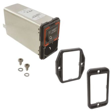 Schaffner - FN9280B-6-06 - Schaffner 尲װ C14 IEC ˲ ͷ FN9280B-6-06, 5 x 20mm۶, ӣζ˽, 6A, 250 V 		