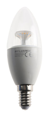 Sylvania - 26926 - Sylvania ToLEDo 系列 6.5 W 470 lm 暖白色 LED GLS 灯 26926, E14 灯座, BR40灯, 220 → 250→ (相当于 40W 白炽灯)		