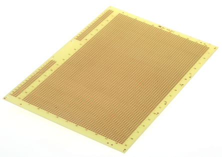 Vero Technologies - 03-0111 - Vero Technologies 03-0111  DIN 41612 , FR4, 52 x 85, 1.02mmֱ, 2.54 x 2.54mm׼, 233.4 x 160 x 1.6mm		