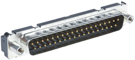 Amphenol FCI - D37P24A4GV00LF - Amphenol FCI Delta D ϵ 2.76mm ھ 37 · ͨװװ PCB D-sub  ͷ D37P24A4GV00LF		