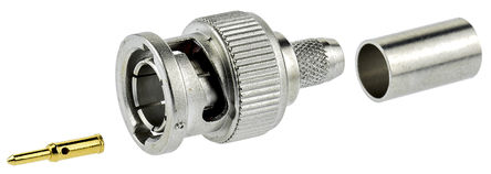 Telegartner - J01002A1288 - Telegartner 75 ֱ °װ  BNC  J01002A1288, 0  4GHz, ѹ ˽, RG59 B/U, 		