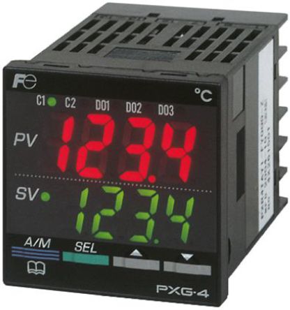 Fuji - PXG4 CYY1 0BY00 - Fuji PXG4 ϵ PID ¶ȿ PXG4 CYY1 0BY00, 48 x 48mm, 24 V /ֱ, 1		