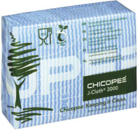 Chicopee - J-Cloth 3000 Blue - Chicopee 74443 50 ɫ ʪ, 430 x 320mm, ʳƷҵһ		
