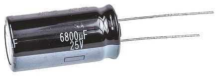 Panasonic - EEUHD1E682 - Panasonic HD  ϵ 25 V ֱ 6800F ͨ  EEUHD1E682, 20%ݲ, +105C		