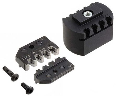 TE Connectivity - 539687-2 - TE Connectivity ERGOCRIMP ϵ ѹӹģ 539687-2, 1.5 mm22.5 mm20.5  1 mm21  1.5 mm2 ߹, ׼ Junior ʱ		