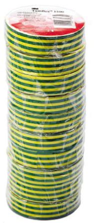 3M - DE-2729-5093-7 - 3M Temflex? 1500 ɫ/ɫ PVC Ե 80457, 6000Vѹ, 10m x 15mm x 0.15mm		
