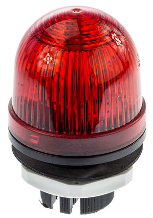 Werma - 80110075 - Werma 801 ϵ ɫ LED, ȶƹ źŵ 80110075, 24 V /ֱ, 尲װ		