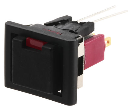 C & K - 8121J85ZGE223 - C & K 8121J85ZGE223 ɫ On-(On) ˫ ɫLED 尲װ ť, 1 A @ 28 V ֱ		