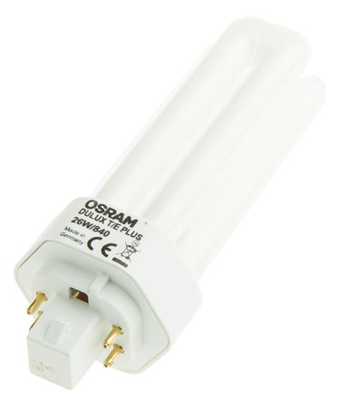 Osram - DULUX T/E PLUS 26 W/840 - Osram DULUX ϵ 26 W Ǽʽӫ 4050300342283, 4000K, ɫ, GX24Q		