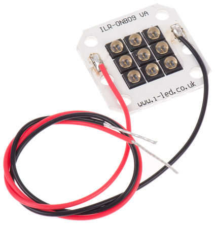 Intelligent LED Solutions - ILR-IO09-94SL-SC201-WIR200. - ILS OSLON 9 IR PowerCluster ϵ 9 ±45°  LED ϵ, 940nm, 8910mW, ӡˢ·-2		