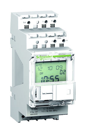 Schneider Electric - CCT15491 - Schneider Electric 1ͨ DIN 쿪 CCT15491, Сʱλ, 230 V Դ		