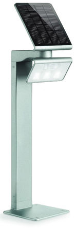 Steinel - XSolar GL-S Silver - Steinel XSolar ϵ 1.2 W IP44 LED  671211, 6 LED, 1178 x 194 x 188mm628 x 194 x 188̣mm808 x 194 x 188Уmm		