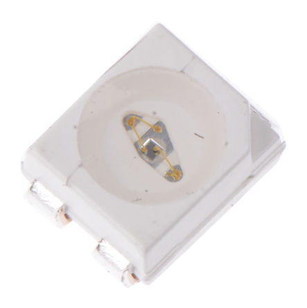 Broadcom - HSMN-A400-S8PM2 - Broadcom ɫ (470 nm ) LED HSMN-A400-S8PM2, 3.8 V, 120 ӽ, 4  PLCC 4 װ		