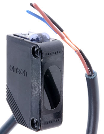 Omron - E3ZD822MOMS - Omron 1 m  LED Դ ״  紫 E3ZD822MOMS, PNP, Ԥߵ, IP69K		