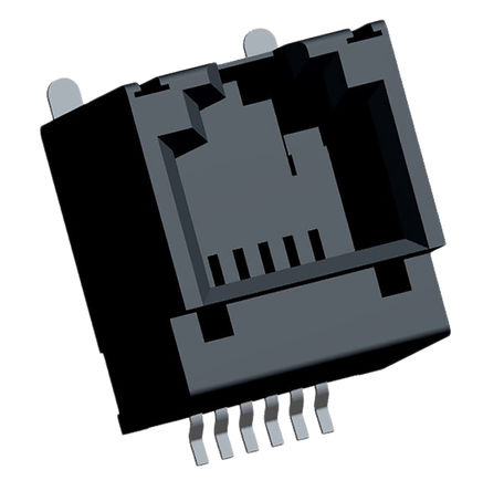 Molex - 85510-5019 - Molex 85510 ϵ 1P1C· ӡˢ·尲װ RJ11 ģ黯 85510-5019, ͭϽо		