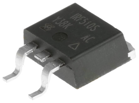 Vishay - IRF510SPBF - Vishay Si N MOSFET IRF510SPBF, 5.6 A, Vds=100 V, 3 D2PAKװ		