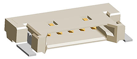 Molex - 53780-0570 - Molex PANELMATE ϵ 5· 1.25mmھ (1) ֱ PCB  53780-0570, Ӷ˽, 1A, 氲װ		