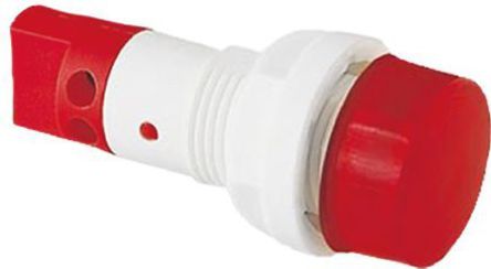 Arcolectric - 0731301230 - Arcolectric 0731301230 ɫ neon ָʾ, ݶӶ, 13mmװ׳ߴ, 230 V 		