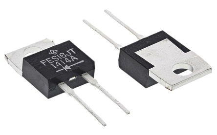 Vishay - FES16JT-E3/45 - Vishay FES16JT-E3/45  , Io=16A, Vrev=600V, 50ns, 2 TO-220ACװ		