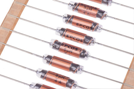 EPCOS - B82133A5402M000 - EPCOS VHF ϵ 5 H 20% ʻ B82133A5402M000 ͵, 87MHzгƵ, 4A Idc, 34m Rdc, 7.5mmֱ		