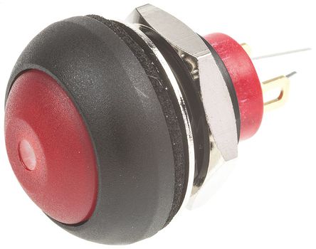 KNITTER-SWITCH - DPWL1CGRY - KNITTER-SWITCH DPWL1CGRY IP67 ɫ Off-(On)  ɫLED 尲װ ΢Ͱť, 400 mA @ 32 V 		