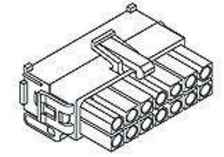 TE Connectivity - 794198-1 - TE Connectivity Mini-Universal MATE-N-LOK II ϵ 4.14mm ھ 2  12 ·  ѹ 794198-1		